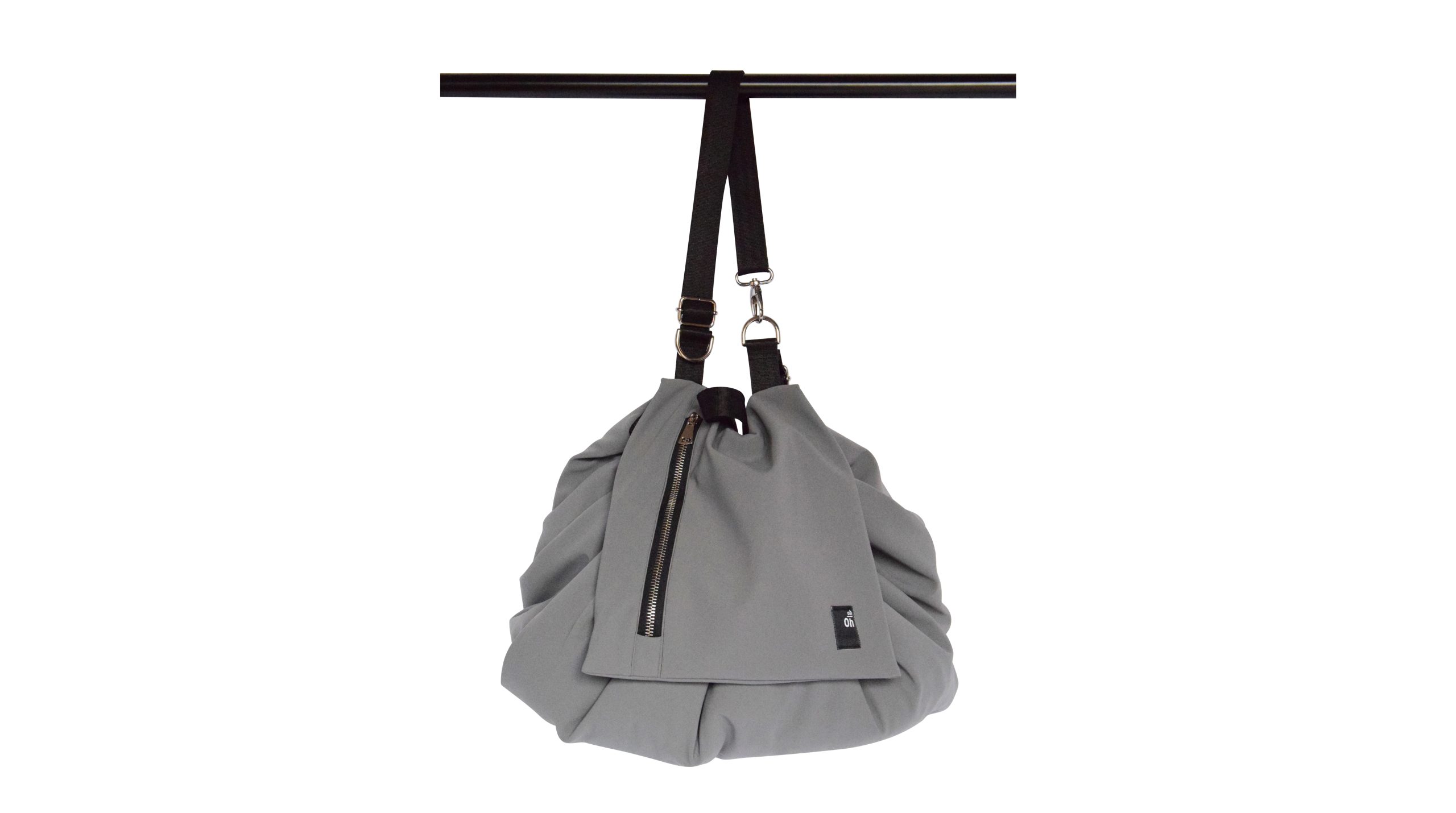 zaino_sacco_neoprene_grigio_tracolla
