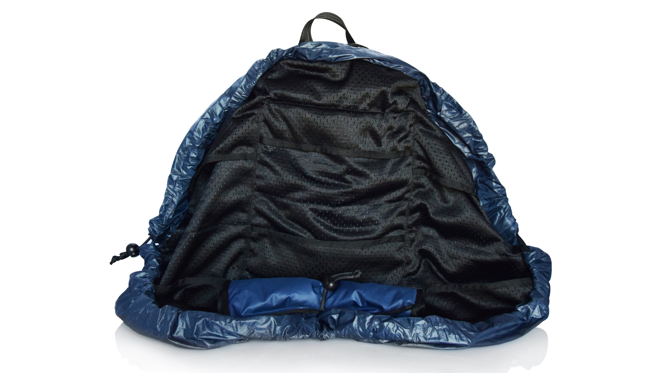 zaino_hike_blu_rombo_open_front