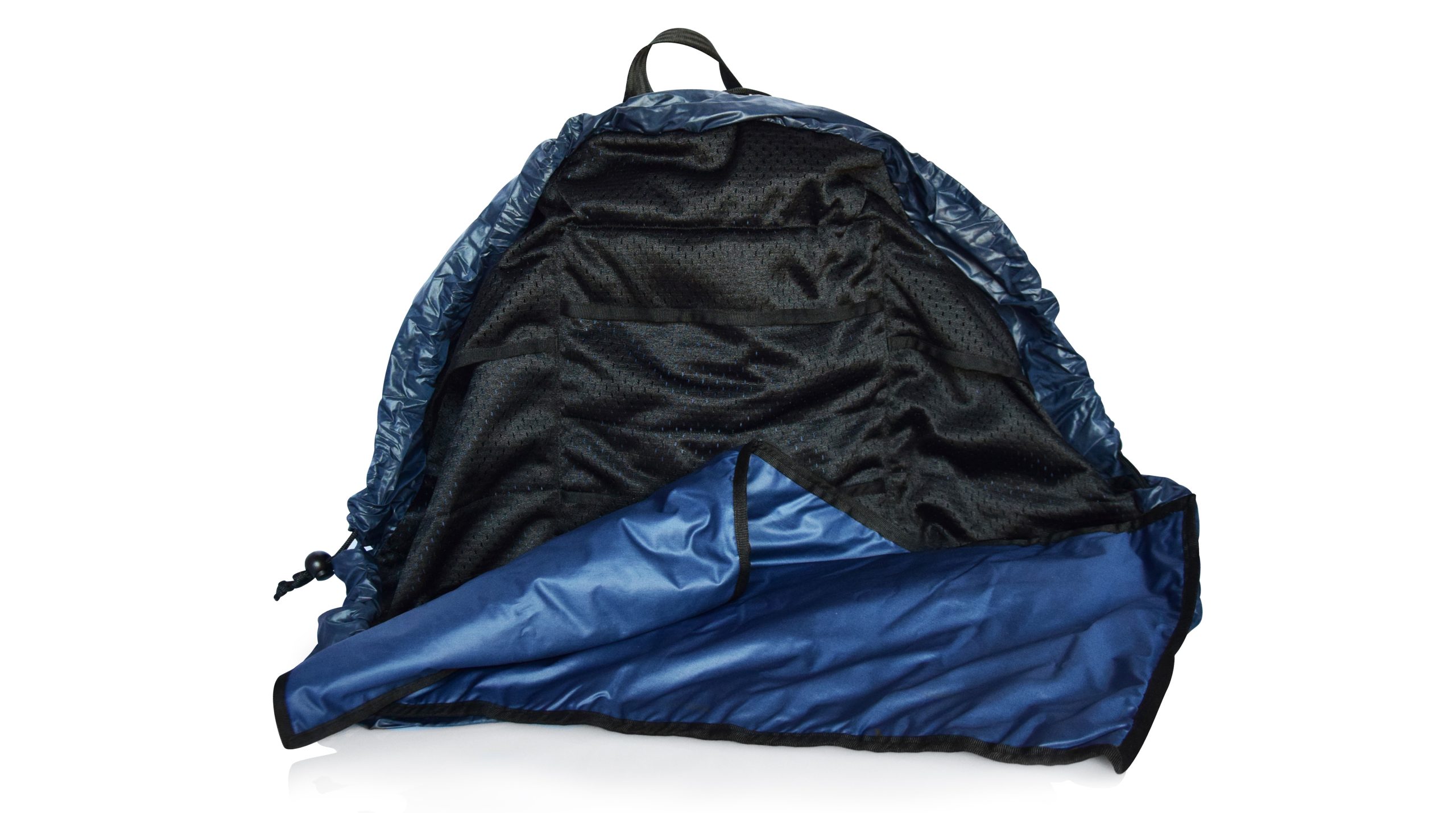 zaino_hike_blu_rombo_open_pad